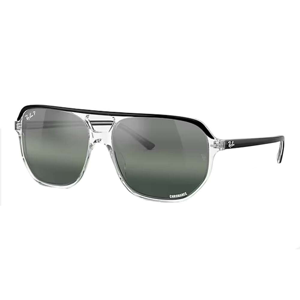 Ray-Ban Bill One Black on Transparent Polar Clear Gradient Dark Blue 0RB2205-1294G660 - Ray-Ban