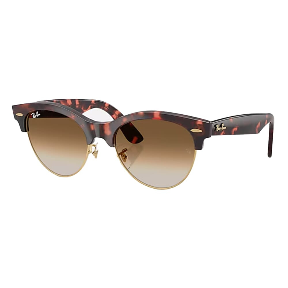 Ray-Ban Clubmaster Way Pink Tortoise on Gold Clear Gradient Brown 0RB2341-14325154 - Ray-Ban