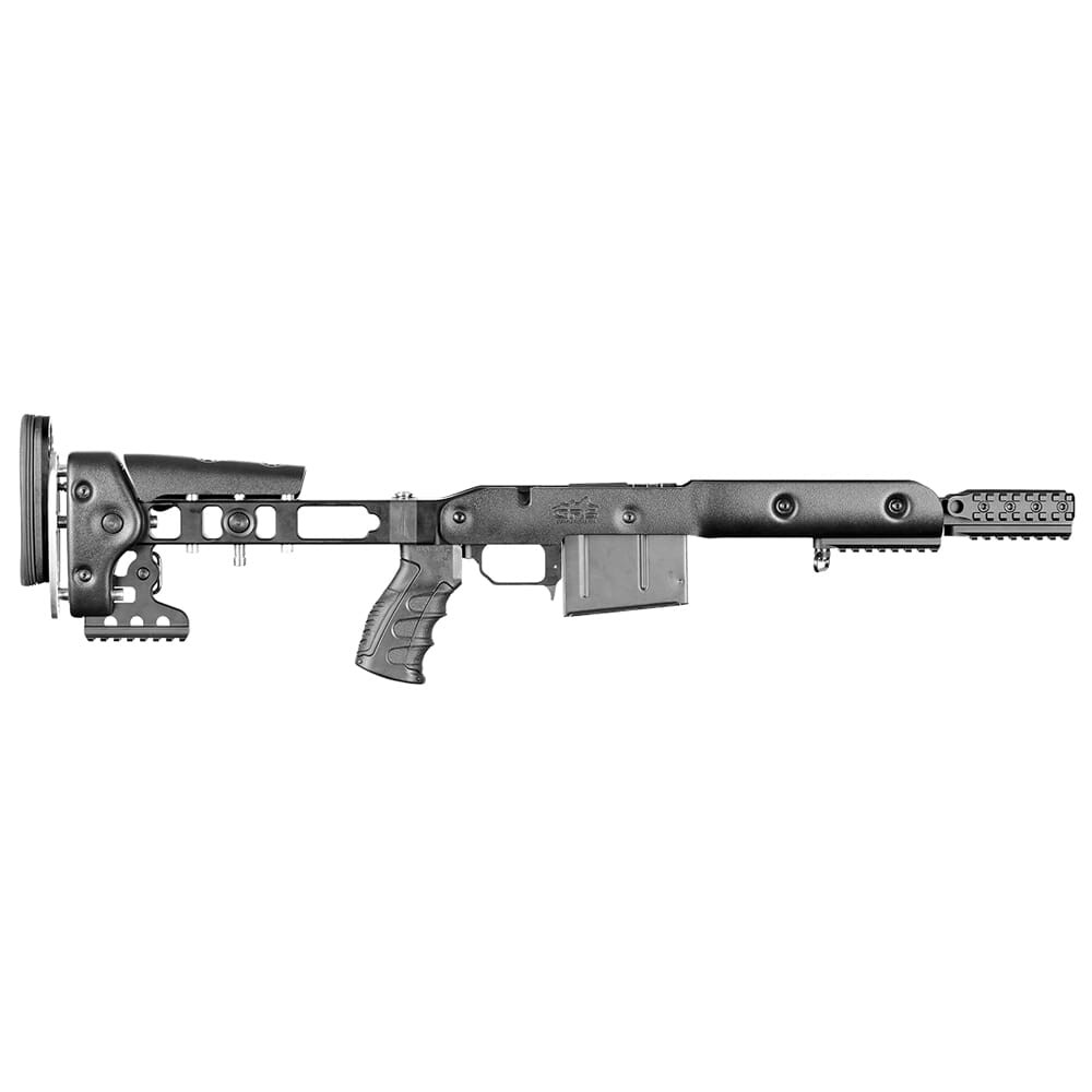 GRS Riflestocks GRS Bolthorn D Rem 700 BDL LA 300 Win Chassis 102896 in Black - GRS Riflestocks