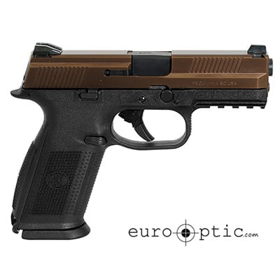 FN America FNS-9 NMS 9mm 4" BLK/Bronze 17rd - 66-100011-FN - FN America