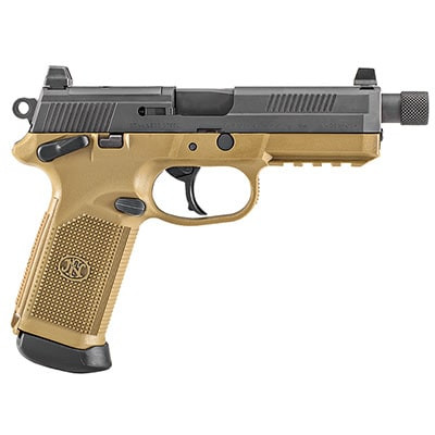 FN America FNX-45 Tactical DA/SA MS FDE/BLK (3) 10rd Night Sight 66-100353 - FN America
