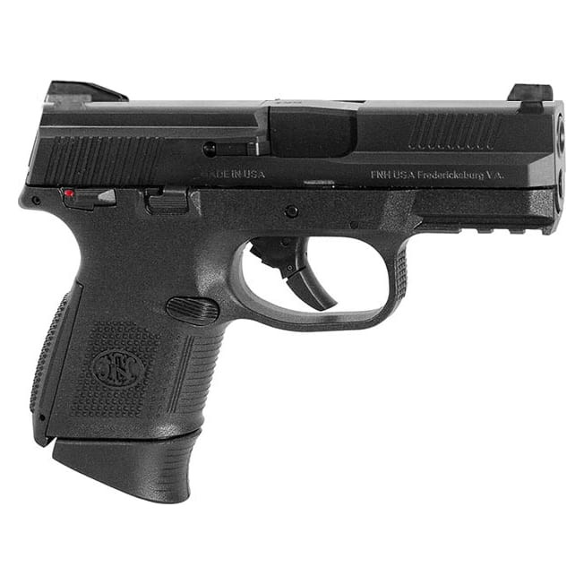 FN America FN FNS-40 Compact MS .40 S&W DA 3.6" (3) 10rd Magazines Pistol 66784 - FN America