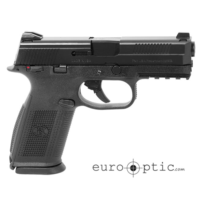 FN America FNS-40 Black DA Manual Safety Fixed 3-Dot Sights (3) 14rd Mags LE 66938 - FN America