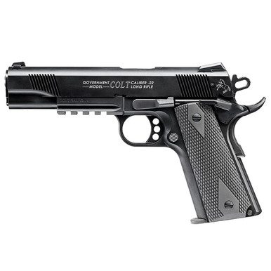 Walther Arms Walther Colt 1911 Rail Gun .22lr 12rd Black 5170308 - Walther Arms