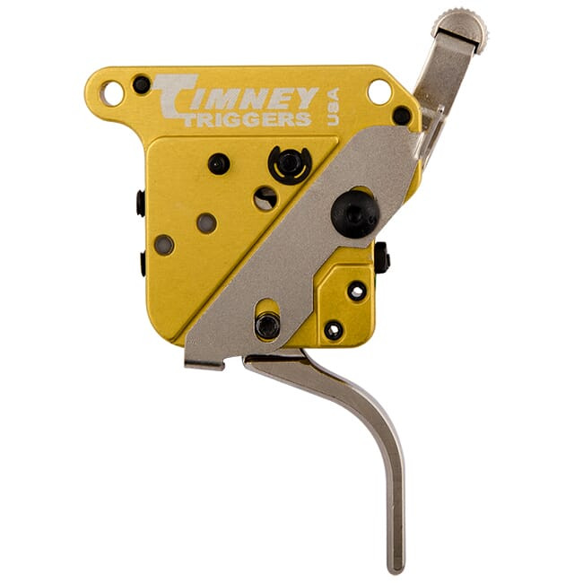 Timney Triggers Timney Remington 700 Calvin Elite, Straight, Right Hand, Nickel Plated 8oz Trigger 520CE-ST-16 - Timney Triggers
