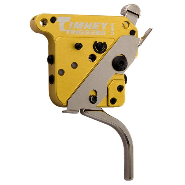 Timney Triggers Timney Remington 700 Calvin Elite, Straight, Left Hand, Nickel Plated 8oz Trigger 520CELH-ST-16 - Timney Triggers