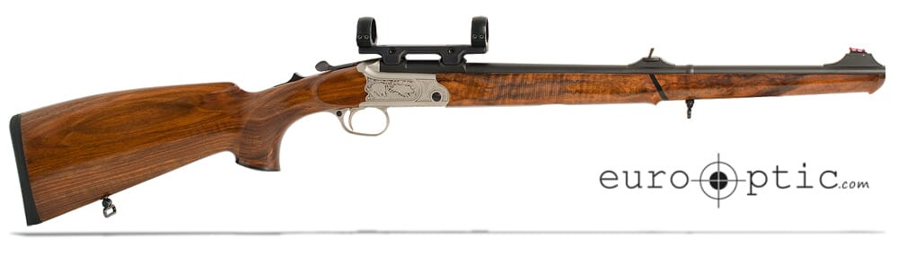 Merkel K3 Stutzen 7x57 Single Shot Fullstock Rifle w/ 1" Rings 76K133K.757R - Merkel