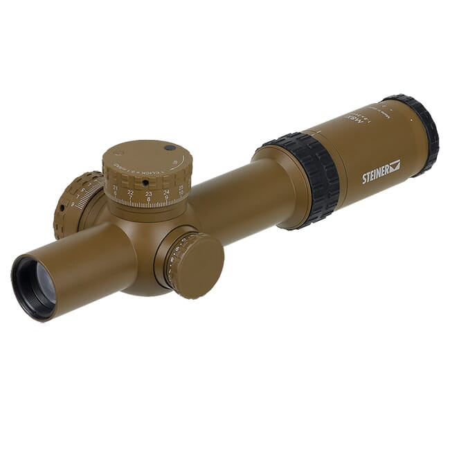 Steiner M8Xi 1-8x24 DMR8i CCW Coyote Brown Blemished Riflescope 8724 - Steiner
