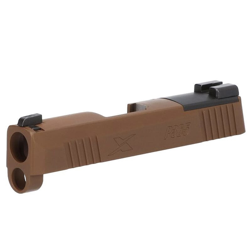 Sig Sauer P365X 9mm 3.1" Bbl Coyote Brown Slide Assembly w/XRAY3 & NS Plate 8900767 - Sig Sauer