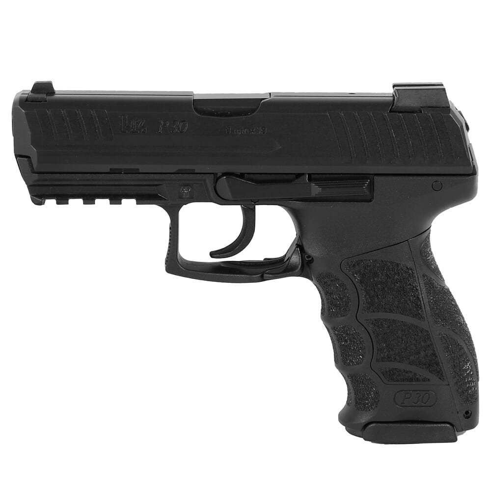 Heckler & Koch HK P30 (V1) 9mm "light" LEM DAO Pistol w/ (3) 10rd Mags & Night Sights 91000014 - Heckler & Koch
