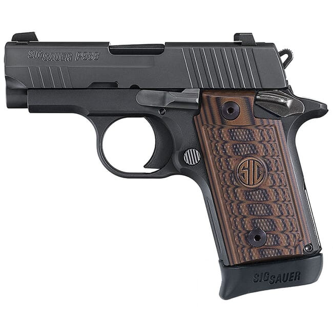 Sig Sauer P938 9mm 3" Select SA Black 7rd Mag Handgun 938-9-SEL-AMBI - Sig Sauer