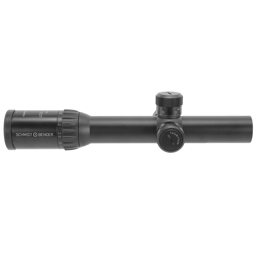 Schmidt Bender 1.1-4x20 PM II ShortDot FD 1.BE CQB 1 cm CW ST LT / ST LT LL 649-811-917-C6-B8TS - Schmidt Bender