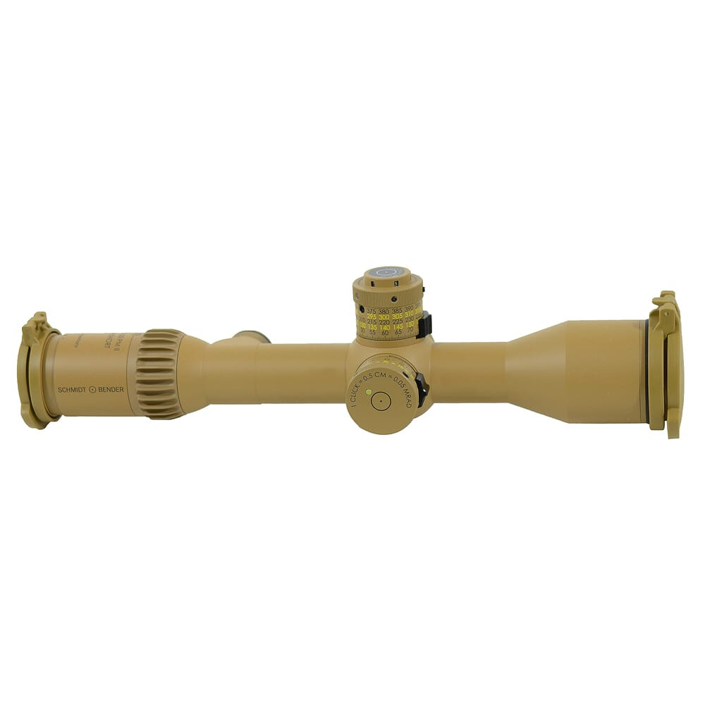 Schmidt Bender 3-20x50 PM II Ultra Short LP P4FL 1/2cm cw MT II MTC LT / DT II+ ZC LT RAL8000 Riflescope 667-945-972-I6-H6 - Schmidt Bender