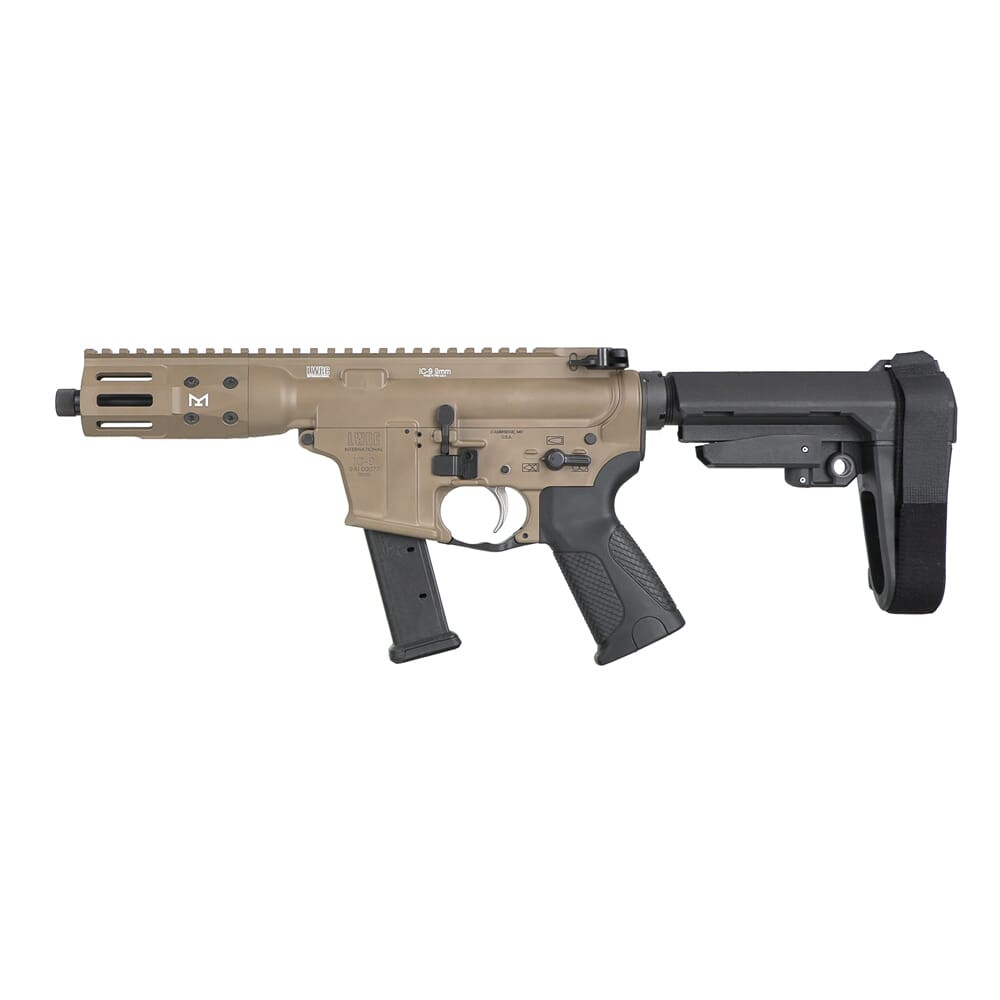 LWRC International LWRC IC-9 9mm 8.5"Bbl 1:10" 1/2x28 FDE Short Barreled Rifle (NFA) ICR9CK8S - LWRC International