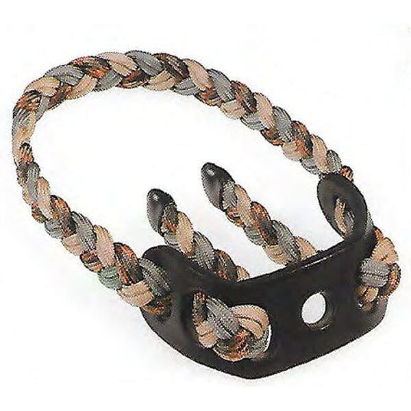 Paradox Original Mission Archery Camo Elite Double-Wide Braid Bow Wrist Sling w/Leather Mount PBSE-E-39 - Paradox