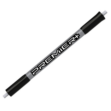 Bee Stinger Prem Plus Countervail V-Bar 12" Gray Stabilizer PREMIERVBGR12