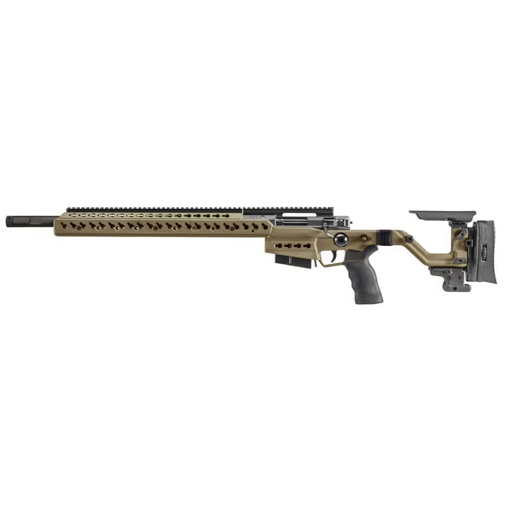 Accuracy International AT-XC 6.5 Creedmoor 24" 1:8" 5/8"x24 Bbl Left Hand Dark Earth Rifle R12569 - Accuracy International