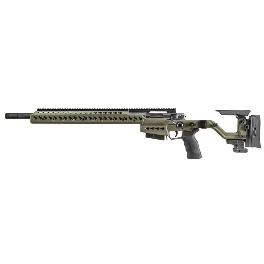 Accuracy International AT-XC 6mm Creedmoor 26" 1:8" 5/8"x24 Bbl Left Hand Sage Green Rifle R12574 - Accuracy International