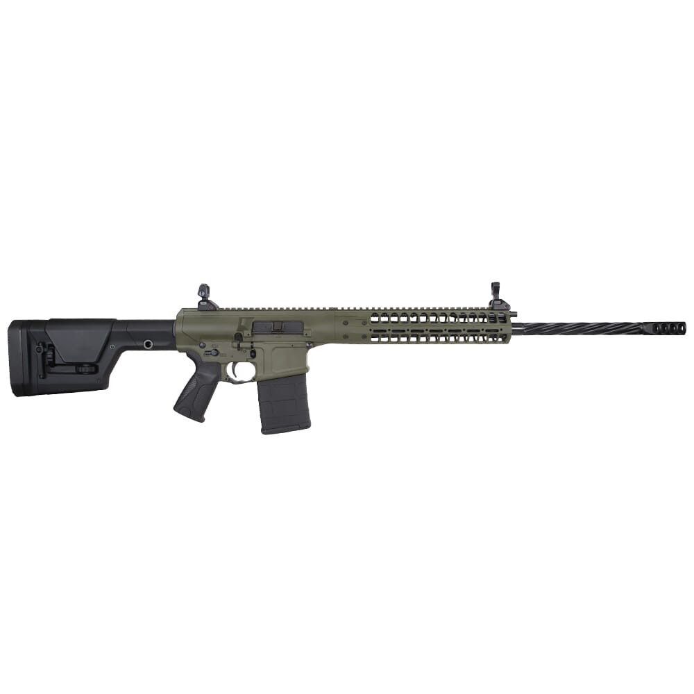 LWRC International LWRC REPR MKII 6.5 Creedmoor 22" 1:8" 5/8x24 Spiral Fluted Bbl OD Green Side Charge Rifle REPRMKIIR6.5ODGF22SC - LWRC International