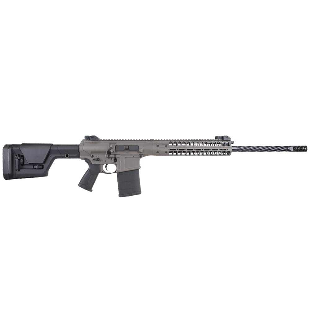 LWRC International LWRC REPR MKII 6.5 Creedmoor 22" 1:8" 5/8x24 Spiral Fluted Bbl Tungsten Grey Side Charge Rifle REPRMKIIR6.5TGF22SC - LWRC International