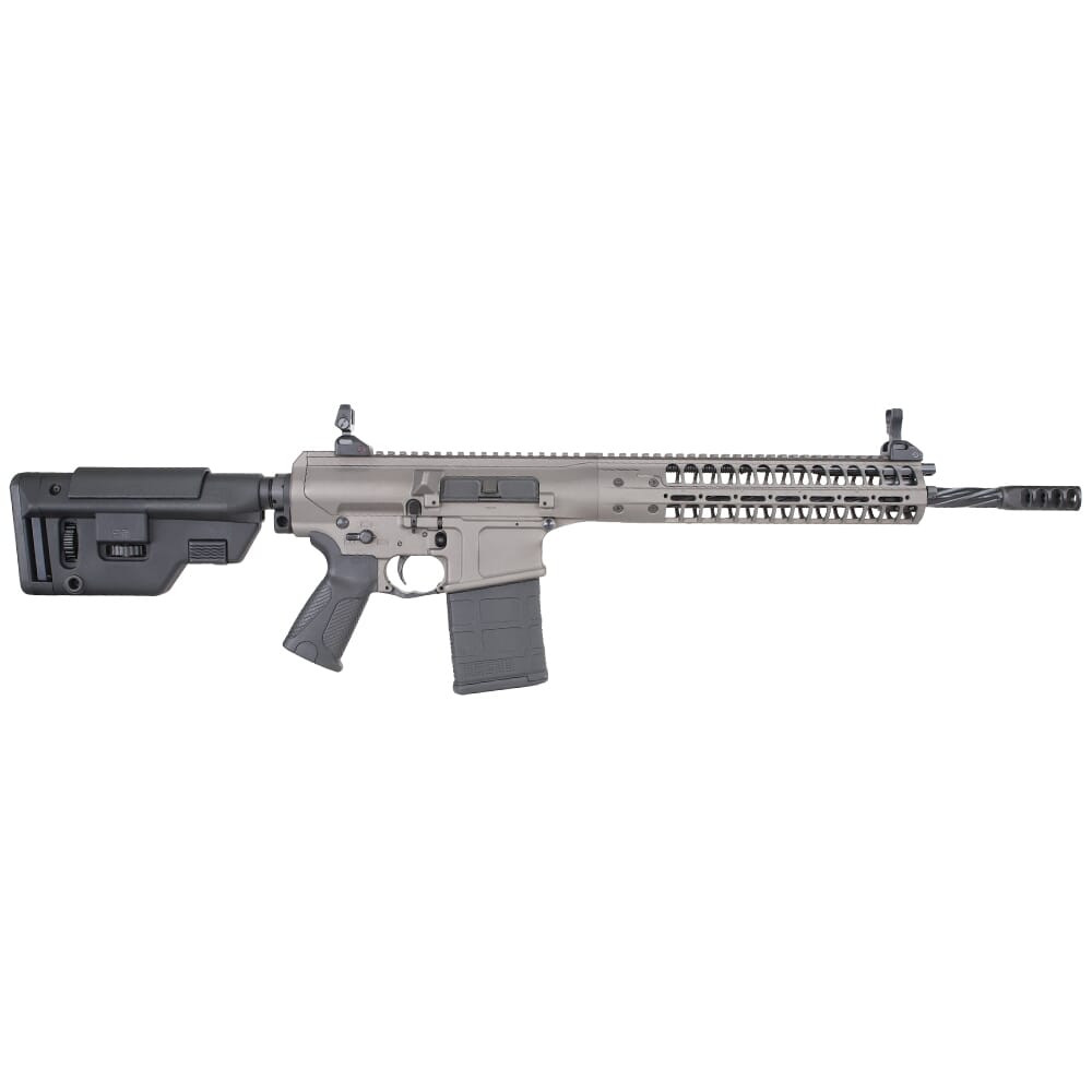 LWRC International LWRC International LWRC REPR MKII 7.62x51 16.1" 1:10" 5/8x24 Spiral Fluted Bbl Tungsten Grey Side Charge Rifle REPRMKIIR7TGF16SC - $3939.99 at EuroOptic