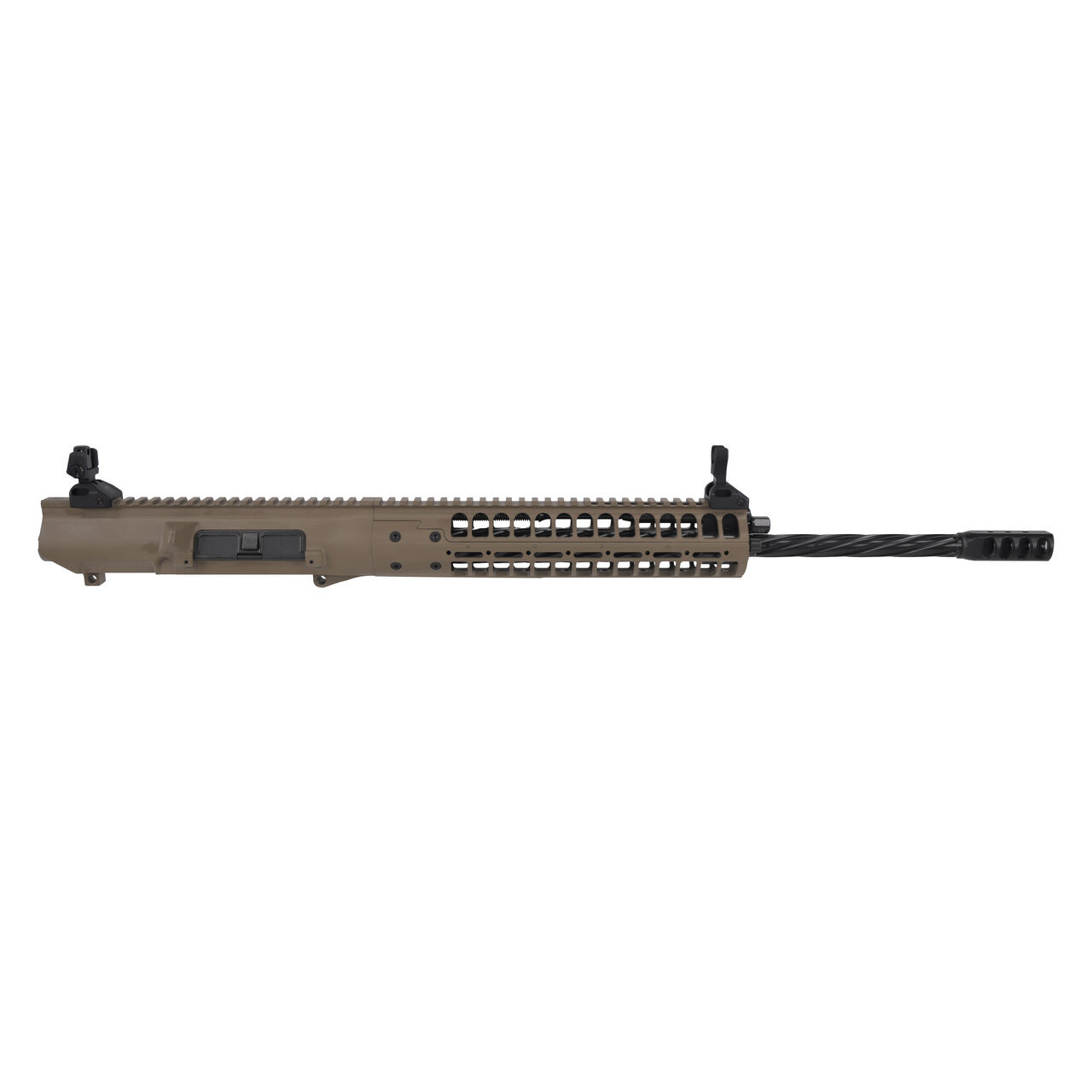 LWRC International LWRC REPR MKII 7.62mm NATO 20" 1:10" 5/8x24 Spiral Fluted Bbl FDE CA Compliant Complete Upper Receiver REPRMKIIU7CKF20SC - LWRC International