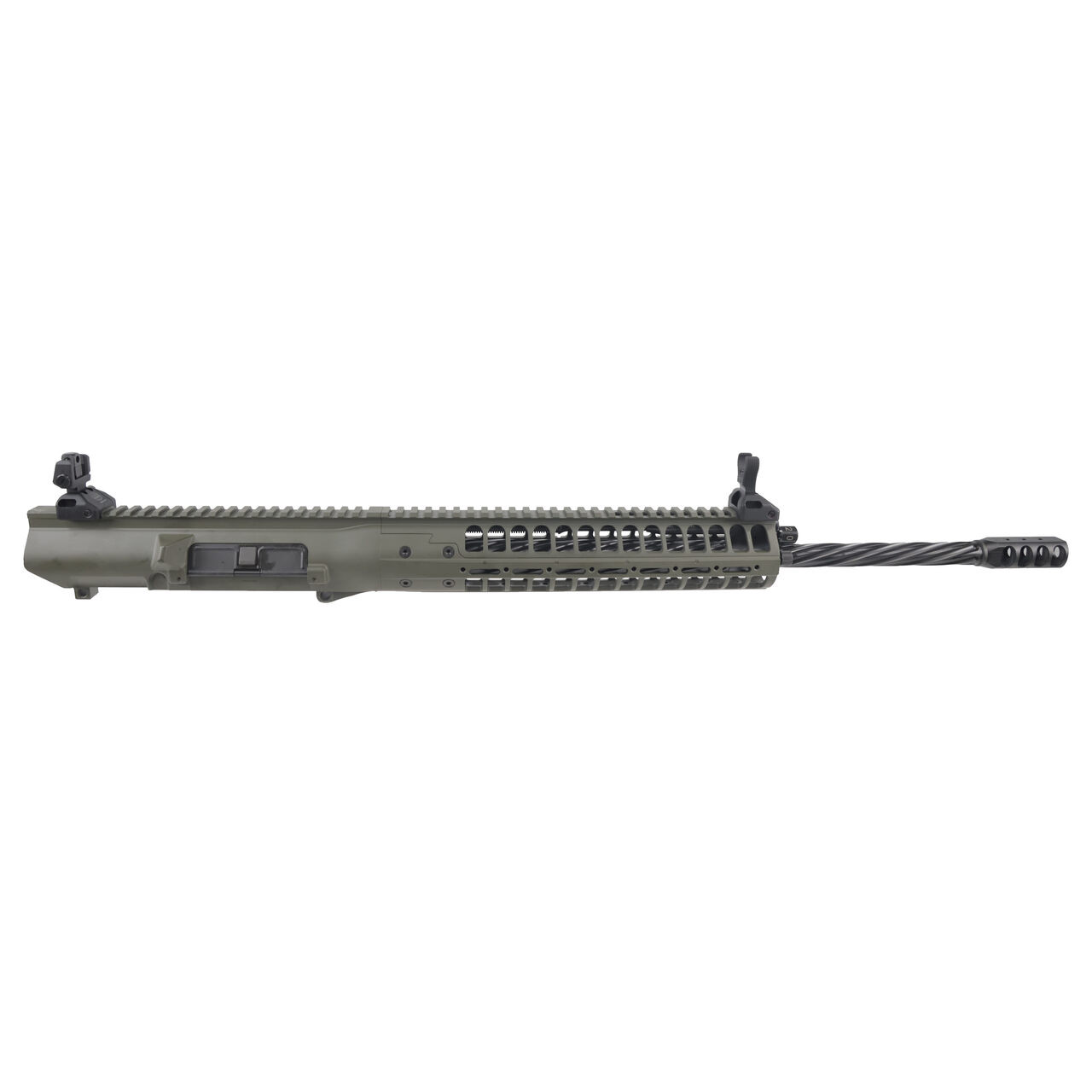 LWRC International LWRC REPR MKII 7.62mm NATO 20" 1:10" 5/8x24 Spiral Fluted Bbl OD Green CA Compliant Complete Upper Receiver REPRMKIIU7ODGF20SC - LWRC International