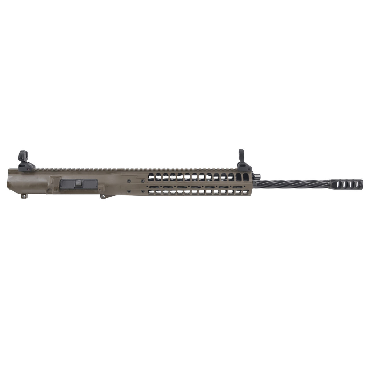 LWRC International LWRC REPR MKII 7.62mm NATO 20" 1:10" 5/8x24 Spiral Fluted Bbl Patriot Brown CA Compliant Complete Upper Receiver REPRMKIIU7PBCF20SC - LWRC International