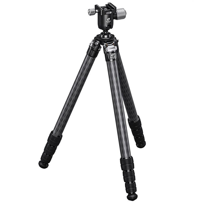 Leofoto SA Series SA-324C Tapered SOAR Rifle Tripod w/MG-40 40mm Rapid-Lock Ball Head Set SA-324C-MG-40 - Leofoto