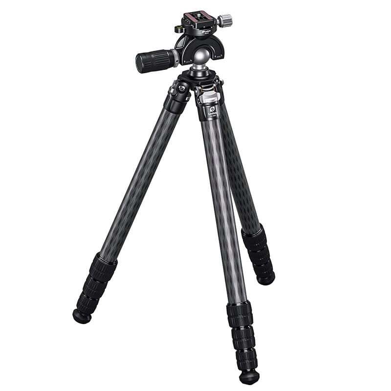 Leofoto SA Series SA-324C Tapered SOAR Rifle Tripod w/MH-40S Panning Ball Head Set (Max Load: 33lb) SA-324C-MH-40S - Leofoto
