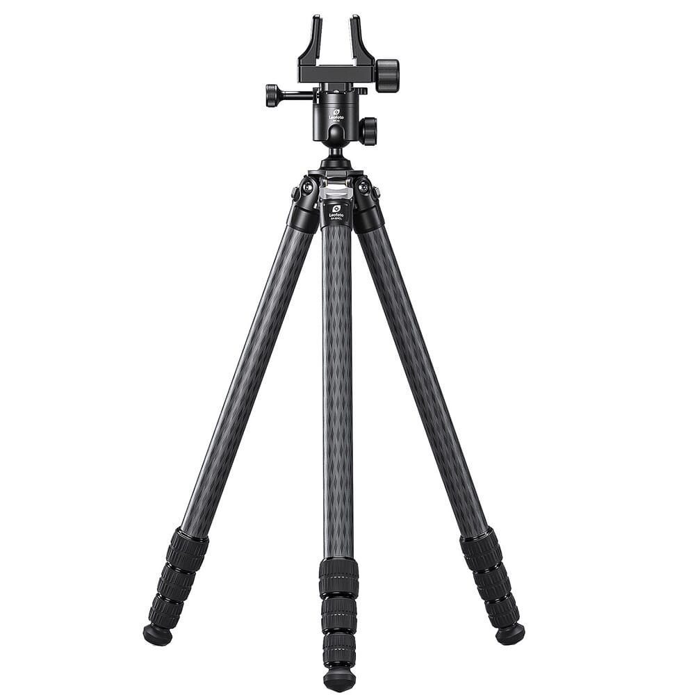 Leofoto SA Series SA-324CL Tapered SOAR Rifle Tripod w/MK-40 40mm Ball Head & GS-3 Tapered SOAR Rifle Clamp Set SA-324CL-MK-40-GS-3 - Leofoto