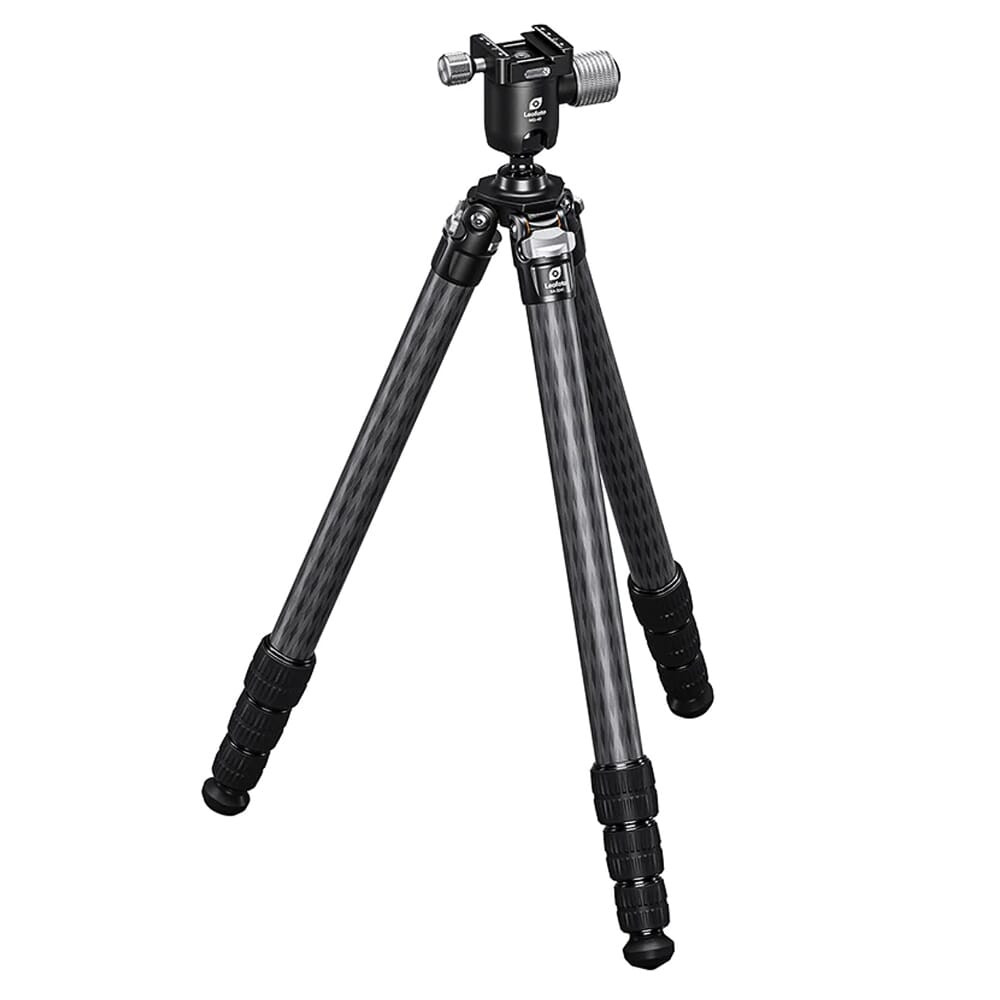 Leofoto SA Series SA-364C Tapered SOAR Rifle Tripod w/MG-40 40mm Rapid-Lock Ball Head Set SA-364C-MG-40 - Leofoto