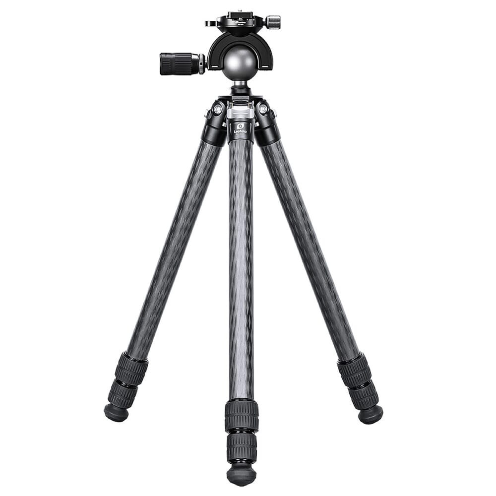 Leofoto SA Series SA-403C Tapered SOAR Rifle Tripod w/MH-60S Panning Ball Head Set (Max Load: 55lb) SA-403C-MH-60S - Leofoto