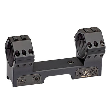 Contessa SRL Contessa Simple Black Tactical Fixed Monolithic 40mm Mount w/Level SBTFX01 - Contessa SRL