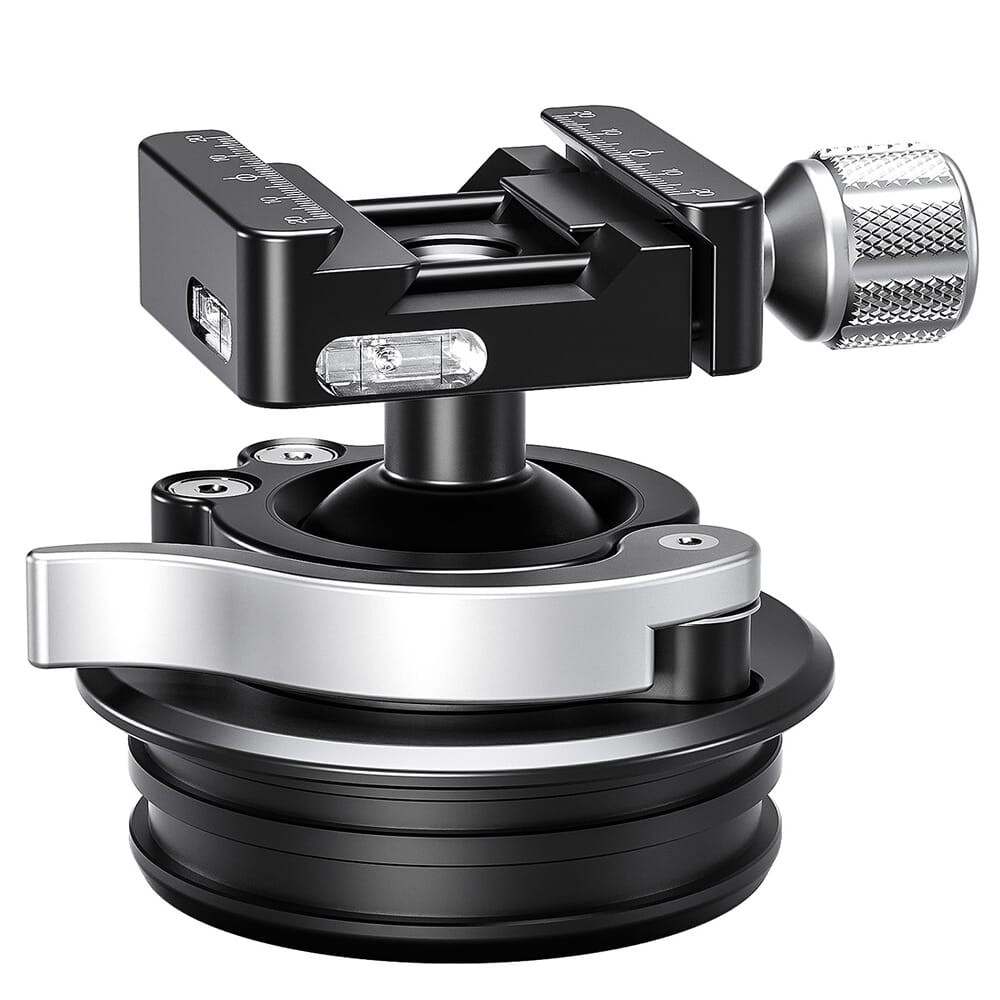 Leofoto STB-75K Rifle Integrated Ball Head w/75mm Bowl Adapter STB-75K - Leofoto