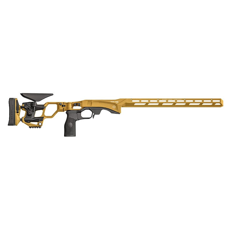 Cadex Defense Strike PRO Rem 700 SA RH PRO Folding Burnt Bronze Chassis STKPRO-REM-RH-SA-PNAB-BRZ - Cadex Defense