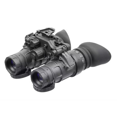 AGM Global Vision AGM UNVG APW Ultralight Gen 2+ Auto-Gated FOM 1800+ P-45 White Phosphor IIT Night Vision Goggle/Binocular 12UN41284124111 - AGM Global Vision