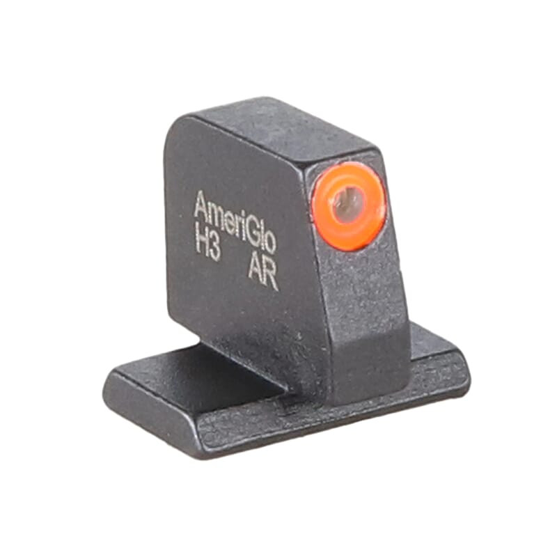 Ameriglo Grn Trit w/Orange Outline .378" H .125" W Front Sight for S&W M&P (Excl.EZ) SW-212-378-O - Ameriglo