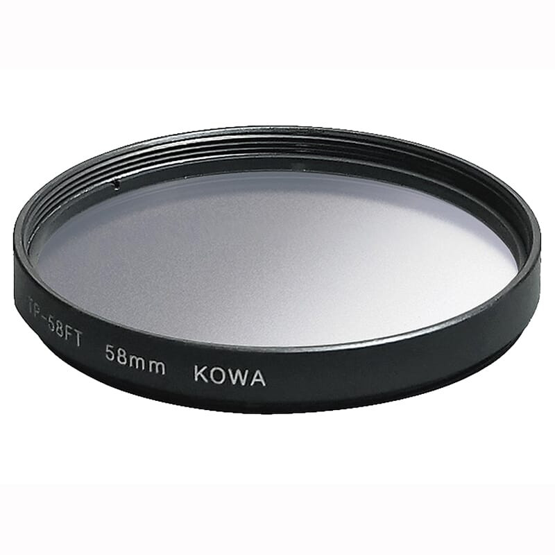 Kowa TSN-55 Series 58mm Protective Filter TP-58FT in Black - Kowa