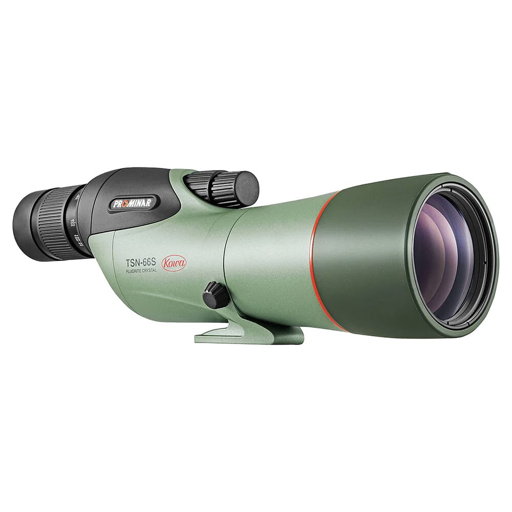 Kowa TSN-66 PROMINAR Straight Spotting Scope w/Pure Fluorite Lens & TE-11WZ II Zoom Eyepiece TSN-66S-ZM-SET - Kowa