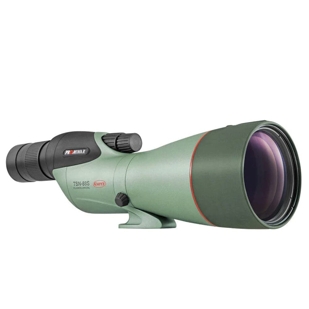 Kowa TSN-88 PROMINAR Straight Spotting Scope w/Pure Fluorite Lens & TE-11WZ II WA-Zoom Eyepiece TSN-88S ZM SET - Kowa