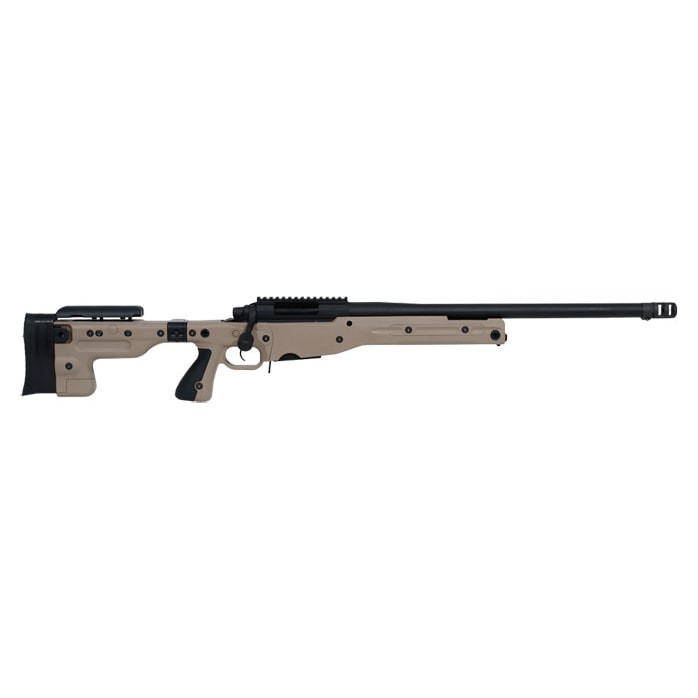 Short Action Customs 308 Alpha II, integral 20 moa base, AW mag well, Timney 510U trigger, Bartlein 5R Barrel 1-10" twist 20", AI AT chassis. Like - USED/MISC