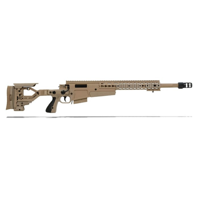 Accuracy International AX 308 Pale Brown chassis 20in bbl std brake R10967 S/N 15AX 21995 Like new. UA1093