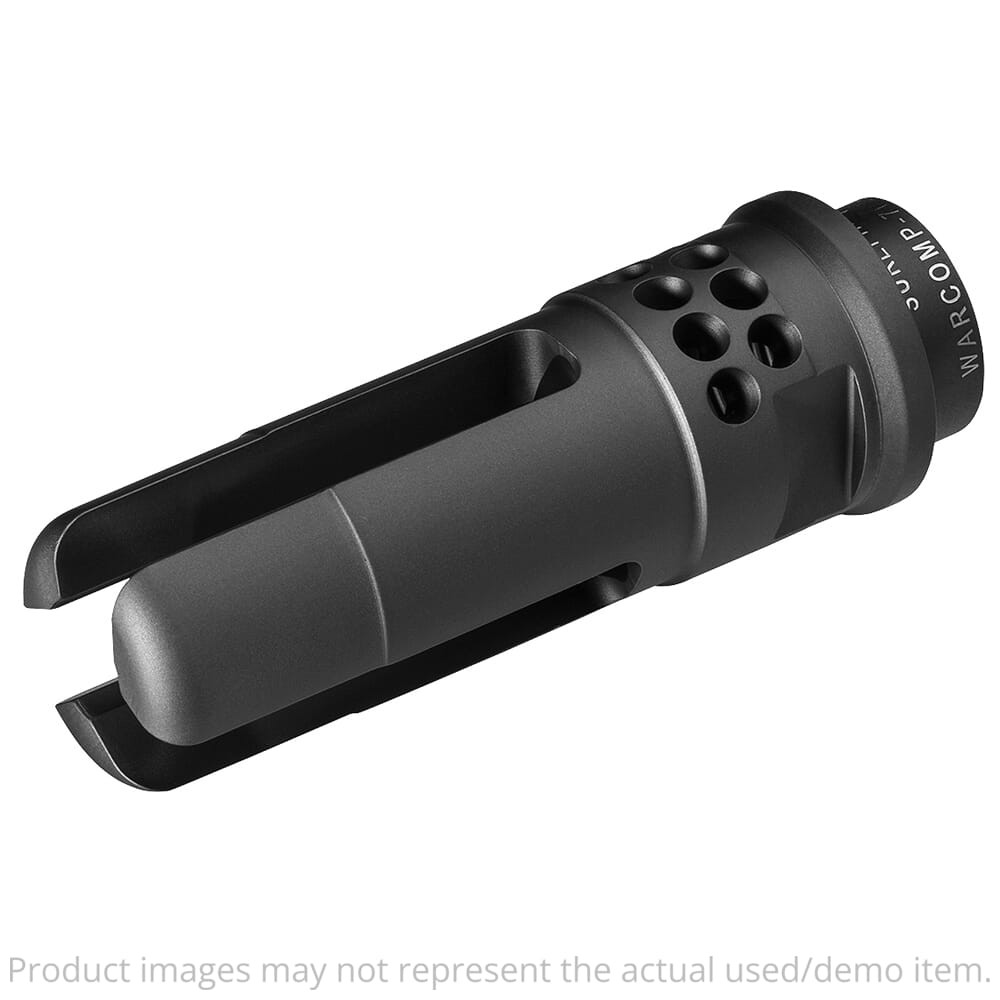 SureFire WARCOMP 7.62/.30 3-Prong 5/8x24 Threaded Flash Hiding Compensator WARCOMP-762-5/8-24 Good Condition w/Washers and Packaging UA5247 - 