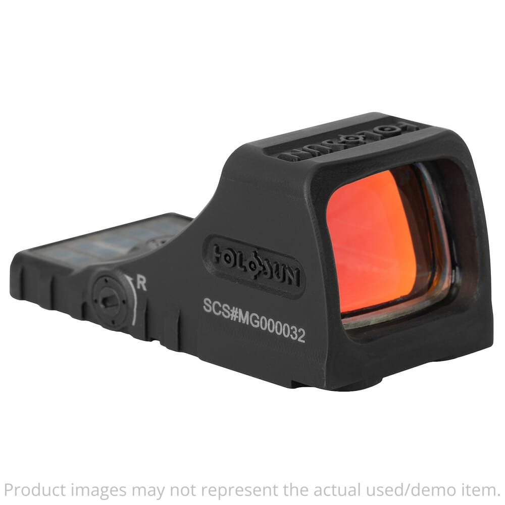 Holosun SCS-MOS Multi-Reticle 32MOA Green Circle & 2MOA Dot MOS Pistol Cut Solar-Charging Reflex Sight SCS-M-GR UA5266 - USED/MISC