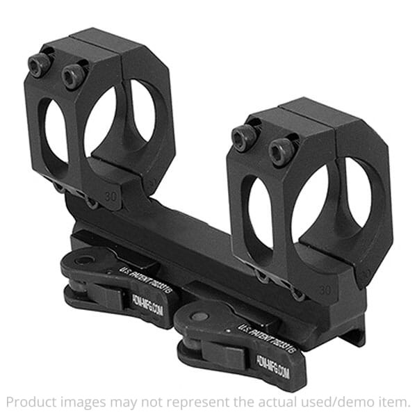 ADM AD-RECON-S 30MOA 30mm STD Lever Scope Mount AD-RECON-S30MOA30STD - Chips on Tightening Screws UA5731 - USED/MISC