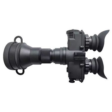 AGM Global Vision AGM FoxBat-5 NL1 Gen 2+ Lvl 1 Green Phosphor IIT Night Vision 5x Bi-Ocular w/Long-Range Infrared Illuminator, Tripod, & Hard Case - AGM Global Vision