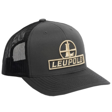 Leupold Reticle Trucker Hat Gray/Gray 175509 - Leupold