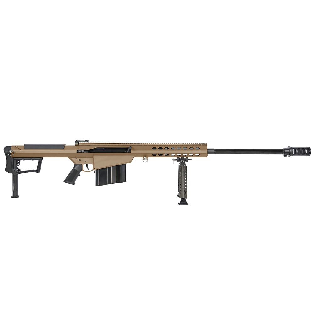 Barrett M107A1 .50 BMG 29" 1:15" Bbl FDE Rifle w/Steel Upper 18065-S - Barrett