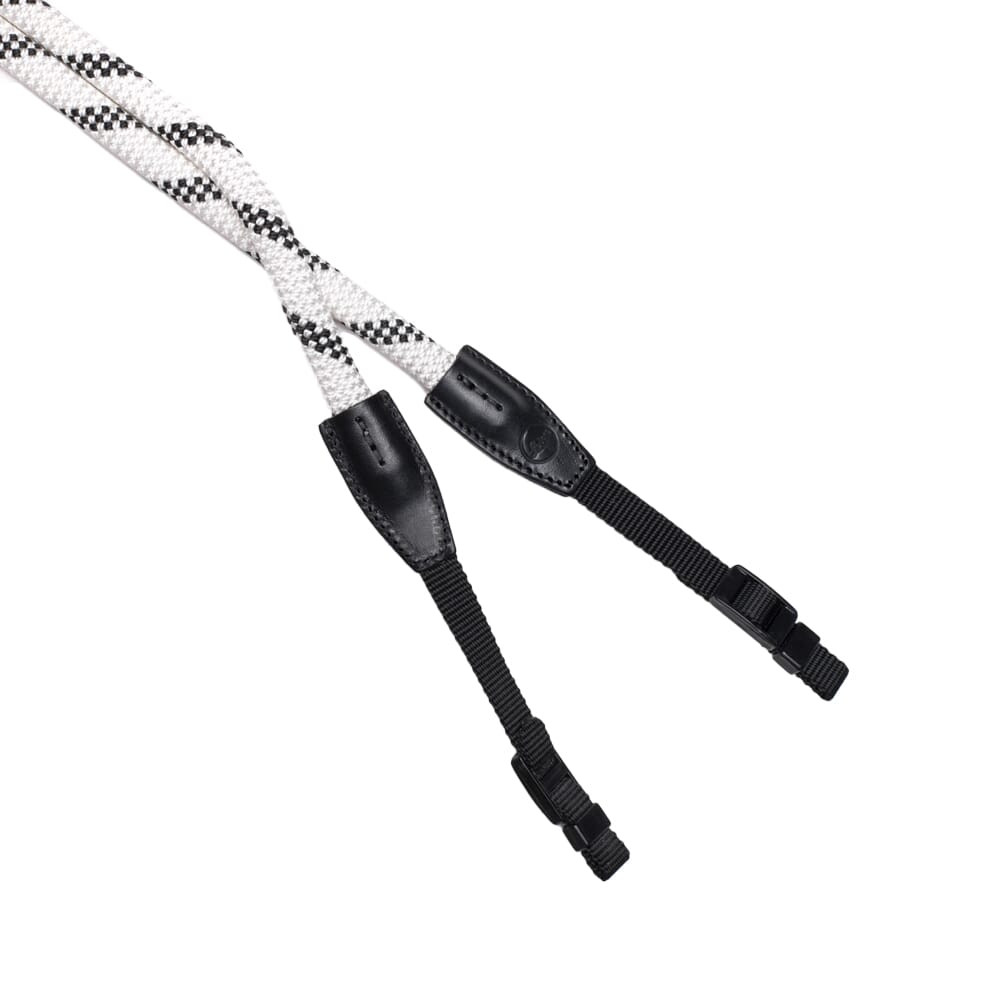 Leica White and Black 126 cm Rope Strap 19645 - Leica